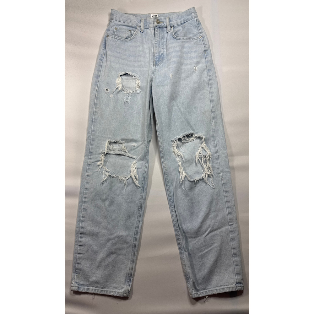 BDG Urban Outfitters Women's Distressed High Rise Baggy Blue  Jeans - 28x31*